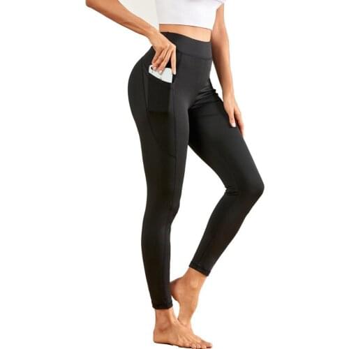 Pocket Sport Yoga Pants High Waist Sport Tights Fitness Women Yoga Leggings Training Running Workout Trousers Pants Sportswear