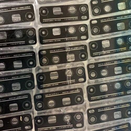 2PCS Camera Lens For Huawei Nova7 Pro Back Rear Camera Glass Cover With Adhesive Sticker Repair Parts