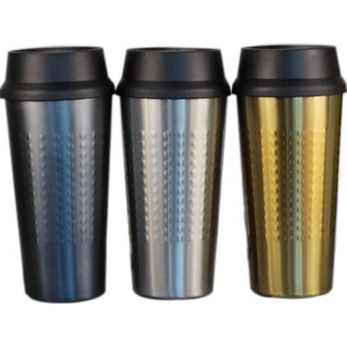 350ML Stainless Steel Vacuum Flask Coffee Mug Fashion Milk Tea Cup Water Bottle Portable Drink Bottle Travel Mug