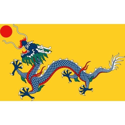 90x150cm CHINESE DRAGON Flag Yellow Dragon Flag