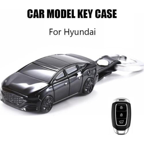 2021 Car Design Car Key Bag Case for Hyundai Fista Lafesta I30 Ix35 KONA Encino Solaris Azera Palisade 2017 2018 Accessories