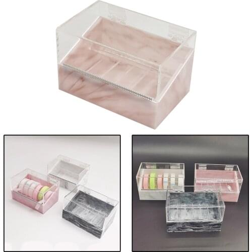 Tape Dispenser Cutter Holder Tool Handheld Donut Tape Dispenser Tool Eyelash Tape Cutter Tool Adhesive Tape Holder