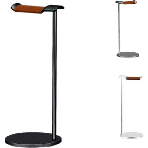 Curved Headphone Stand Rack Sturdy Metal Gaming Headset Earphone Holder Hanger with Solid Base for Table Desk Display