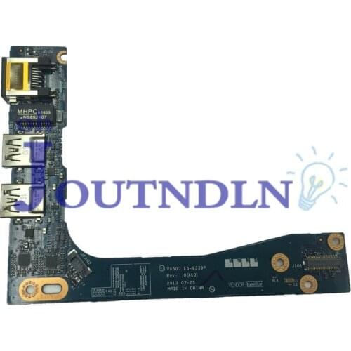 JOUTNDLN FOR DELL 17 M17X R5 USB board Ethernet Board VAS00 LS-9339P