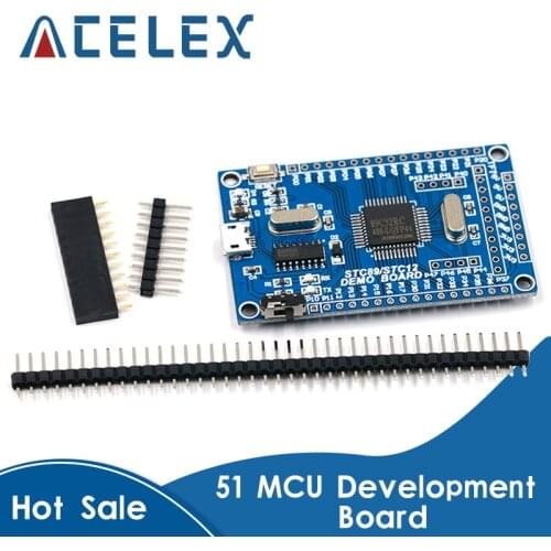 51 Microcontroller 51 small system board STC89C52 STC51 System Development Board