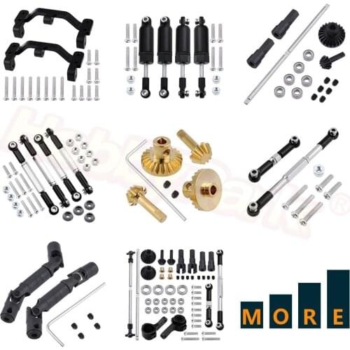 Metal Upgrade for WPL HengLong 1/16 RC Military Truck Crawler Cars C14 C24 B14 B24 B16 B36 Q60 Q61 Q64 Q65 Spare Parts