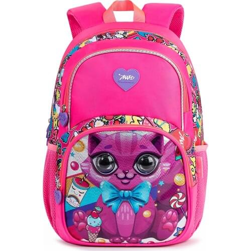 Cute 3D Animal School Backpacks for Little Girls Waterproof Children Schoolbag Lightweight Cartoon Kids Book Bag