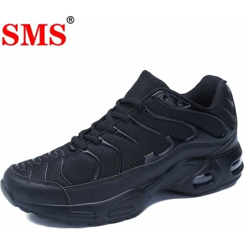 SMS 2020 New Men Sneakers Fashion Summer Running Shoes Men Air Mesh Homme Breathable Wedges Sneakers Zapatillas Hombre Plus Size