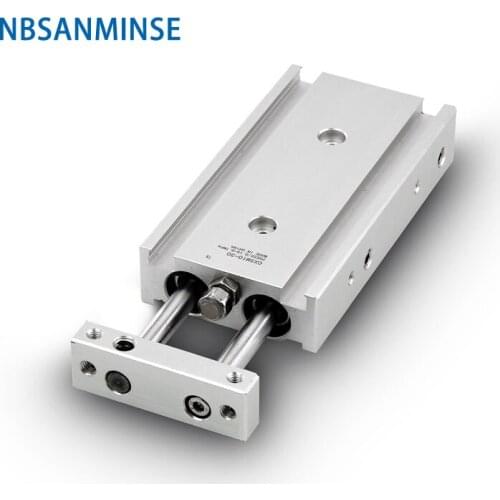 NBSANMINSE CXS M 6 10 15 20 25 32mm Dual rod cylinder basic type Compressed Air Cylinder Industry Automation Parts