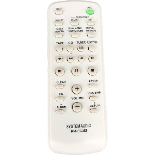 New RM-SC3 Replace For Sony CMTHPX7 CMTCP555 LBTZX9 CMTNE5 LBTZX6 LBTZX8 MHCGX250 Audio System Remote Control