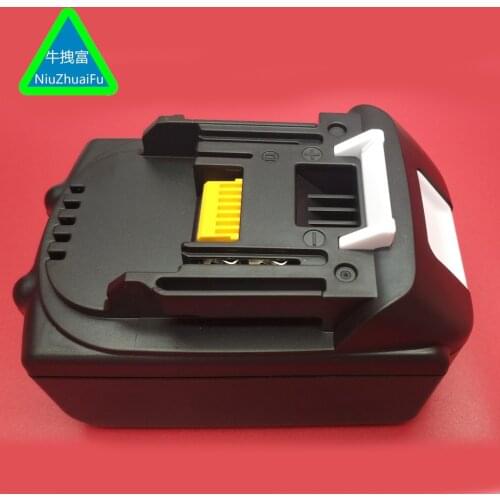 NiuZhuaiFu BL1860 Rechargeable Battery Lithium ion for Makita 18v Battery BL1840 BL1850 BL1830 BL1860B LXT 400 factory outlet