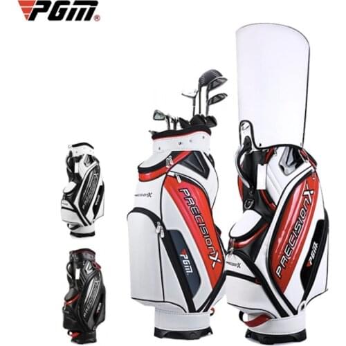 PGM Profession Golf Standard Bag PU Leather Multifunctional Clubs Pack Waterproof QB034