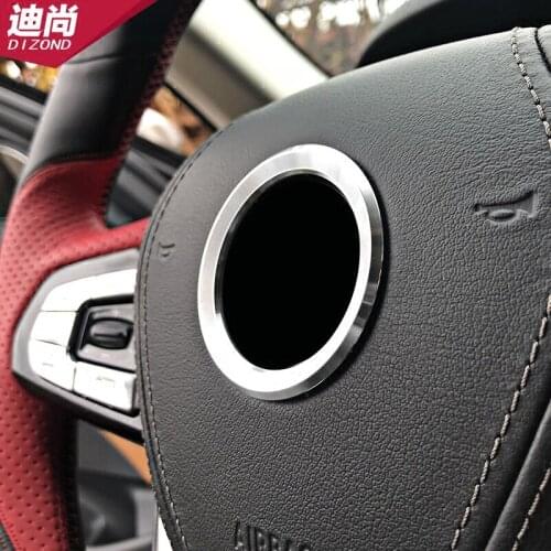 Suitable for BMW steering wheel standard new 3 series 32018 5 series x1x3x5x6 decorative ring interior modification stickers