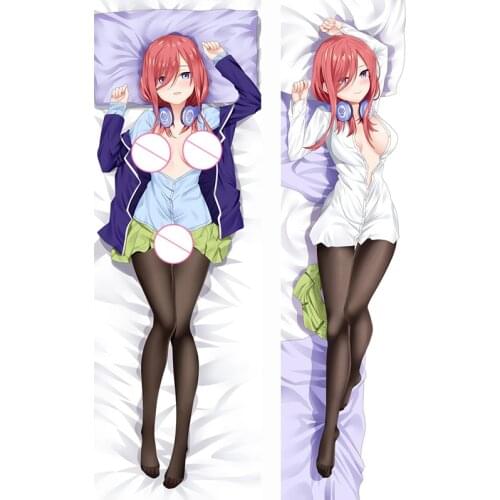 Custom Full Print Sexy Anime Body Pillowcase 2 Way Tricot/Peach Skin Hugging Pillow Cover 50x150CM