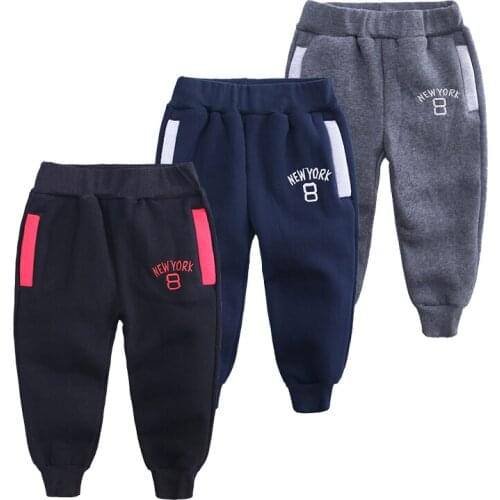 Letter Kids Boys girls Pants kids Trousers New exercise Casual pants Cotton Elastic Waist sport Pants Children Clothing