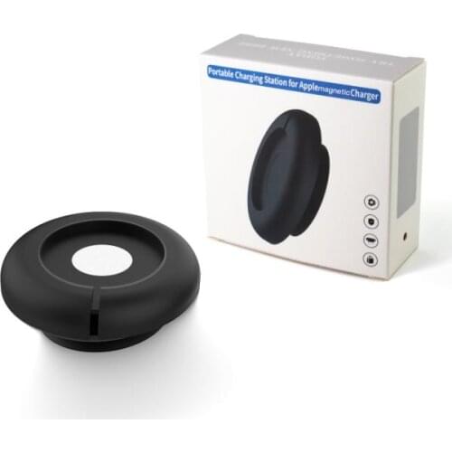Silicone Suction Cup Wireless Charger Bracket Desktop Stand Wireless Charging Stand For Apple Magnetic Wireless Charging Holder