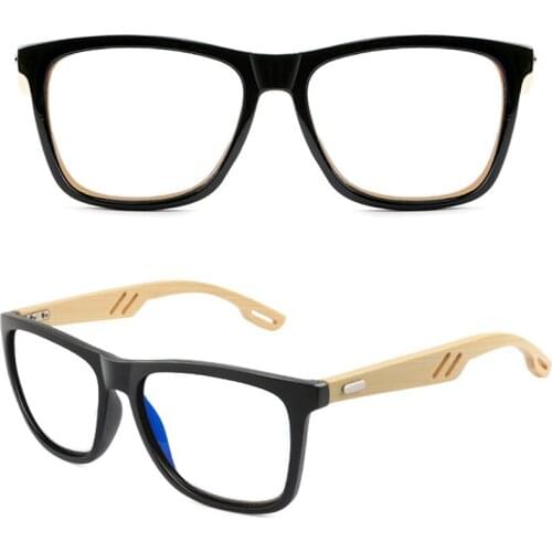 Pure Natural Bamboo Wood Comfortable Reading Glasses +0.75 +1 +1.25 +1.5 +1.75 +2 +2.25 +2.5 +2.75 +3 +3.25 +3.5 +3.75 +4 To +6