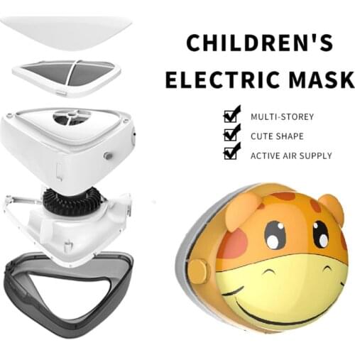 Latest Smart Personal PM2.5 Portable uv Air Purifier Usb Charging Electronic Purifier with fliters Childrens cartoon mask gift