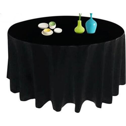 UNDASA Satin Tablecloths On The Table