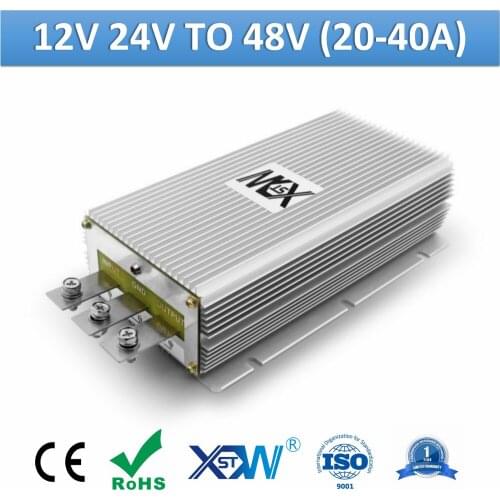 XWST DC to DC 12v 24v to 48v Step up High Power Converter Booster 20A 40A 960W 1920W 48 Volts DC Voltage Regulator Module