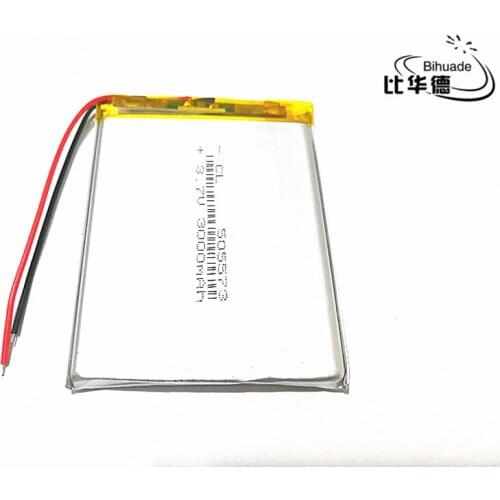 1pcs/lot Liter energy battery 3.7V 2500mAh 505573 Lithium Polymer Battery Li ion Lipo Rechargeable battery