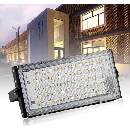 100W LED Light Floodlight AC 220V Waterproof Outdoor Projector Flood Light Foco LED Spotlight Reflector Street Outdoor Lighting