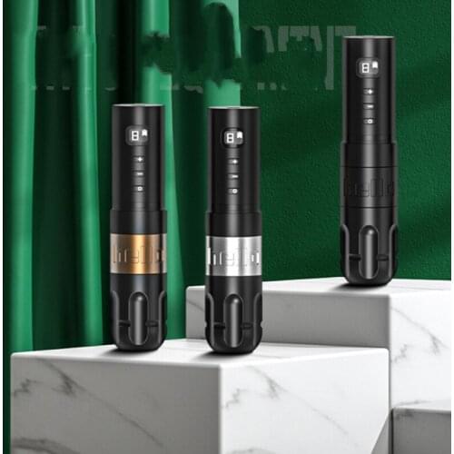 Wireless Tattoo machine Pen brushless motor Professional Rechargeable tattoo equipment Digital LED Display