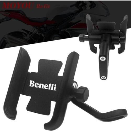 For Benelli TRK 502 502X TRK502 BN TNT 125 300 600 Leoncino 250 500 Motorcycle handlebar Mobile Phone Holder GPS stand bracket
