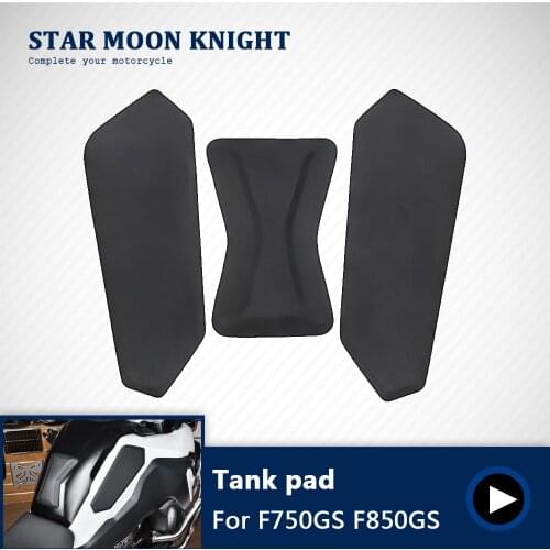 FOR BMW F750GS F850GS 2018-2019 F750 GS F850 GS Antiskid Protector Tank Pad Sticker Gas Knee Brace Traction Side 3M Decal