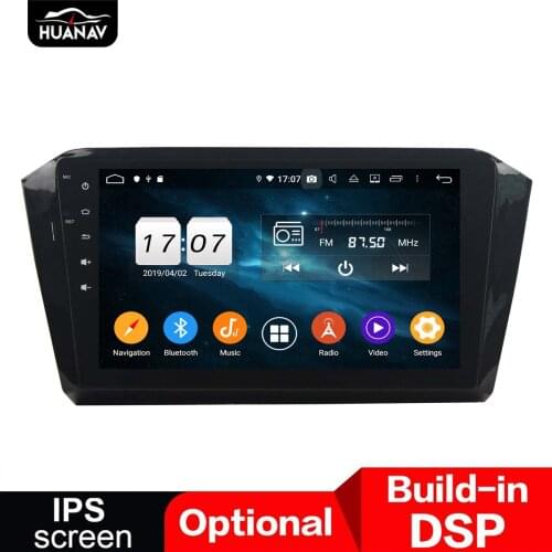 DSP Android 9.0 GPS Navigation Car DVD player for VW Magotan 2016-2018 auto radio auto stereo player head uint multimedia 4+64GB