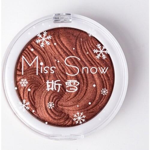 MISSSNOW Highlighter Make Up Shimmer Cream Face Highlighter Eyeshadow Glow Bronzer Natural Makeup Correcteur 8 Shades #F