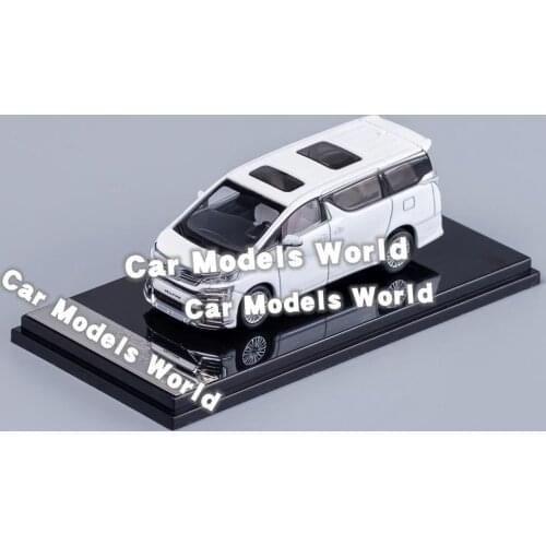 Diecast Car Model G.C.D. Vellfire Modelista LHD Hybrid (White) 1:64 + SMALL GIFT