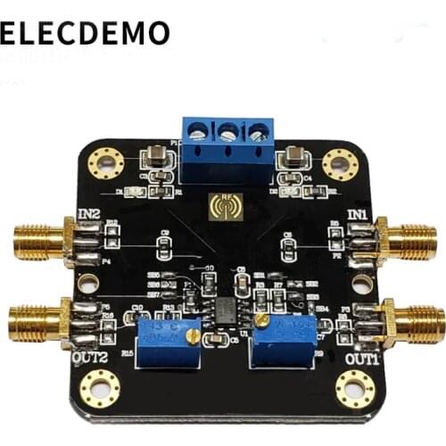 OPA2141 Module JFET Amplifier Module 10MHz Bandwidth Low Noise Low Offset Low Temperature Drift Rail Function demo Board