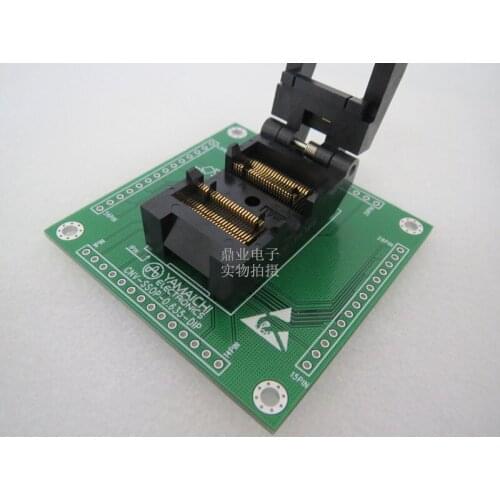 Clamshell SSOP48/DIP48 spacing 0.635mm YAMAICHI IC Burning seat Adapter testing seat Test Socket test bench in stock