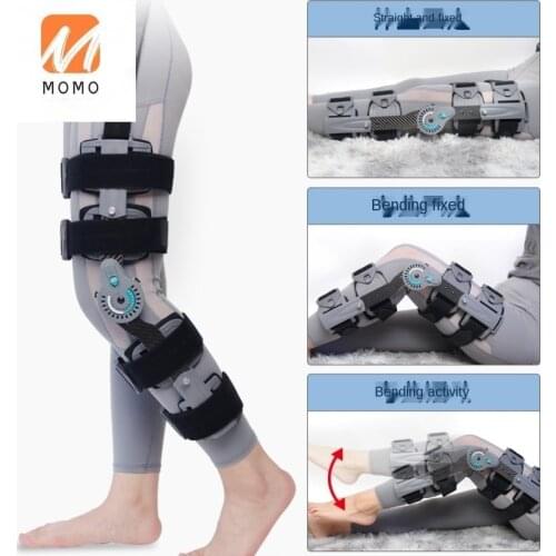 Adjustable Carbon Fiber Knee Joint Fixed Support Bracket Menisci Leg Knee Fracture Knee Protective Gear
