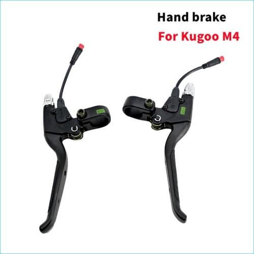 10 Inch Electric Scooter Brake Handle Hand Brake for Kugoo M4 Brake Lever Right and Left Brake Skateboard Parts High Quality