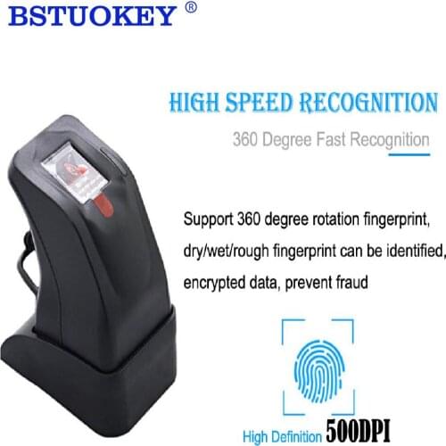 ZK4500 USB Fingerprint Reader Scanner Sensor Fingerprint Collecting for Computer Windows Finger Reader