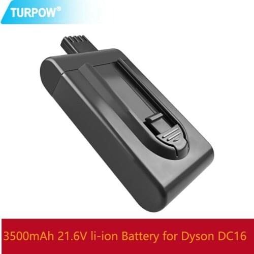 Turpow 21.6v 3.5mAh for Dyson Vacuum Cleaner DC16 BP-01 12097 912433-01 Battery DC16 Animal DC16 Issey Miyake Exclusive