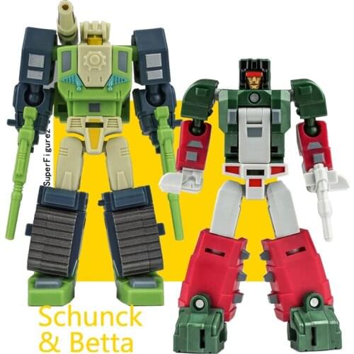 Transformation toys UT YM-02 YM02 Schunck & Betta Reprint Action Figure Toy in stock