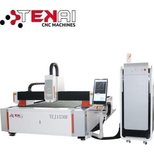 TEKAI Fiber Laser Cutting Machine 3KW Cnc Tube 3d Cutting / Flatbed 2000w Fiber Laser Cutting Machine