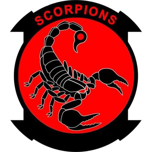 Creative Red Scorpion Car Sticker Accessories Vinyl Motorcycle Waterproof Windshield Car Window Car Styling Decal Kk15*13cm