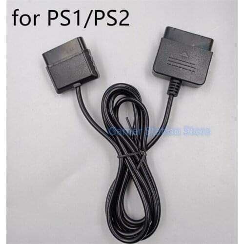 5PCS For Sony PS1 PS2 Extension Cable Cord for PS1/PS2 Controller Dance Pad Wheel Gun Console Cable Accessories