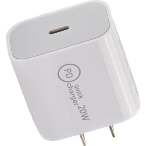 200Pcs USB Type C PD Charger For Iphone 12 Pro Max 11 13 Mini Fast Charge Charging For Xiaomi Huawei Samsung AC Power Adapter
