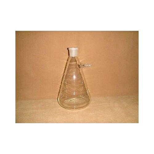1000ML,24/29,Glass Filter Flask,Side Arm,Thickness > 2.0MM,lab Glassware Flask