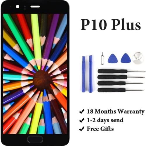 5.5'' For P10 Plus LCD Touch Screen For VKY-L09 VKY-L29 Assembly with Free Gift Display Replacement