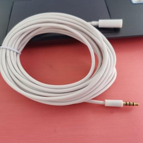 5pcs 5meter 3.5mm Male to Female Stereo Audio Headphone Extension Cable