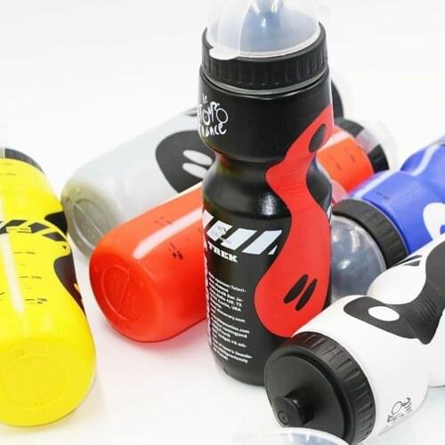 650ml Mountain Road Bike Water Bottle with Bicycle Holder Cage Bracket Cycling Water Bottle Bicycle Water Drink Cup Bike Part