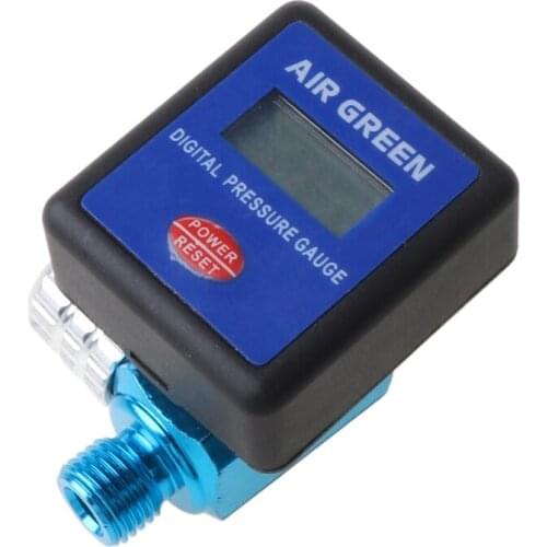 Airbrush Electronic Pressure Regulator LCD Digital Display Air Pressure Gauge 517A