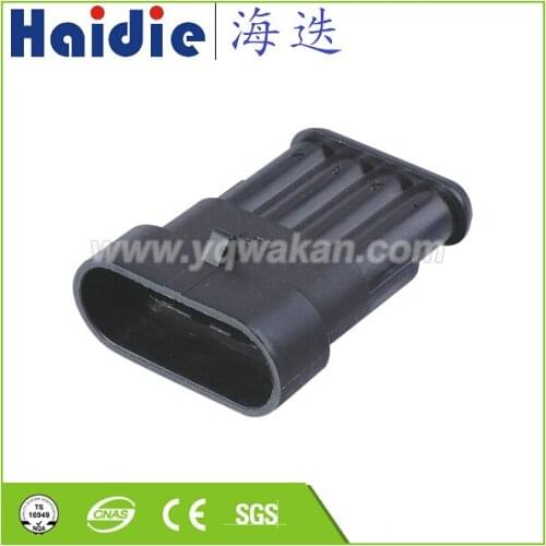 Free shipping 5sets 4pin Auto Electri plug harness wire plug plastic connector 282106-1