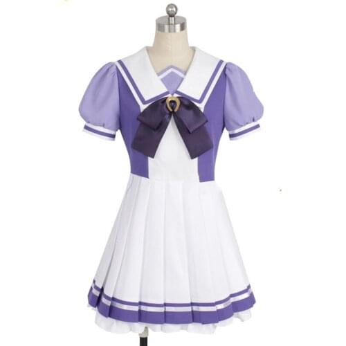 Uma Musume Pretty Derby Cosplay Costume Uma Musume Toukai Teiou School Sailor Uniform Lolita Dress Halloween Costume